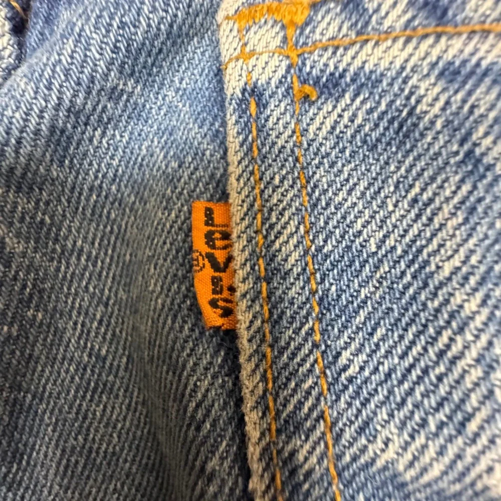 vintage Levi's 505 Men's Blue Denim Jeans Regular Fit‎ Straight Leg Size 34x32